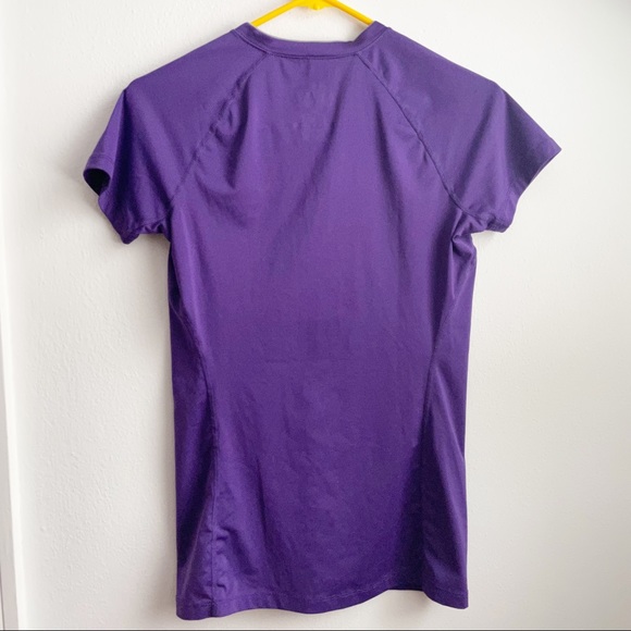 Nike Pro Combat Dri-Fit Fitted V-Neck Tee T-Shirt Size Small - Picture 6 of 6